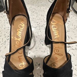 Sam Edelman strappy block shoes